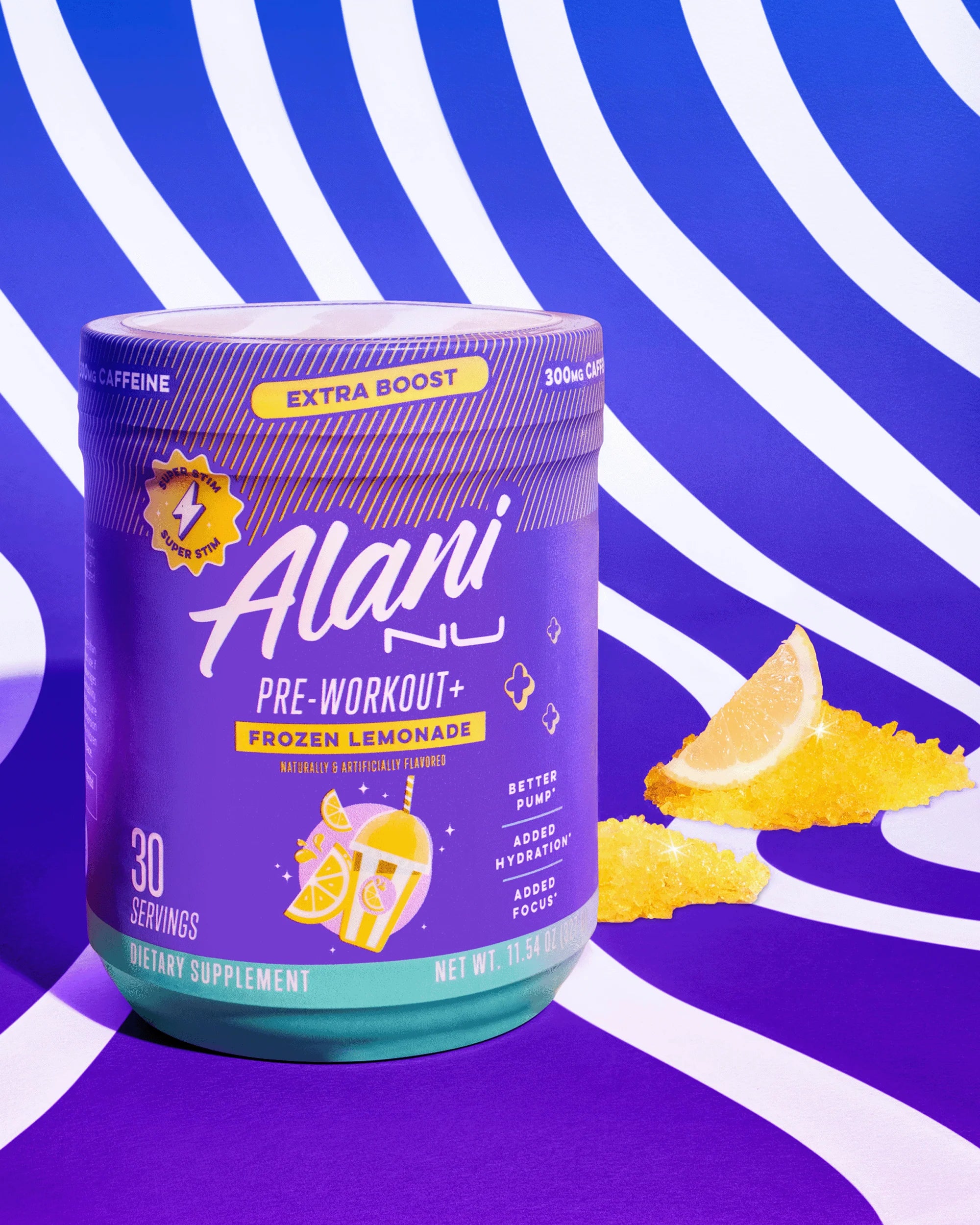 Alani Nu Featured Pre-Workout+ - Frozen Lemonade - Image 2